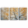Wallity Conjunto de 3 Lienzos Decorativos Multicolor 45 x 70 cm